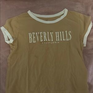Beverly Hills California T-Shirt - Yellow